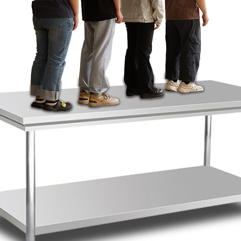Double-Layer Flat Top Worktable