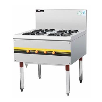 European Four-Burner Cooktop
