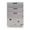 Fully Premixed Commercial 3-Door Seafood Steamer Cabinet