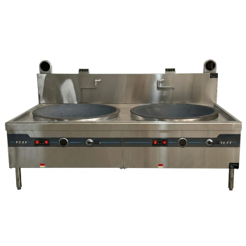 Fully Premixed Double-Burner Large Wok Range