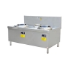 Double-Head Single-Warm Wok Induction Stove - Commercial