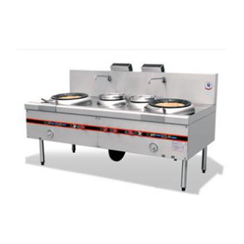 Cantonese Double-Wok Double-Warm Stir-Fry Stove