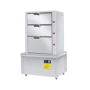 Three-Door Seafood Steamer Cabinet - Commercial