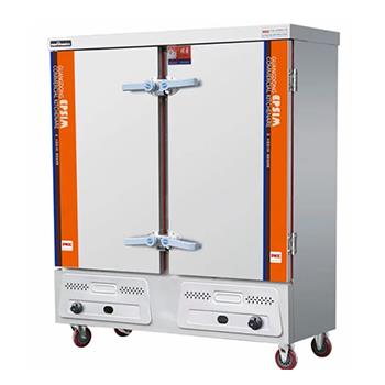 Double-Door Rice Steamer Cabinet - Commercial (Gas Series)