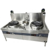 Fully Premixed Double-Burner Single-Tail Chinese Gas Wok Range