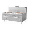 American Double-Wok Single-Warm Stir-Fry Stove